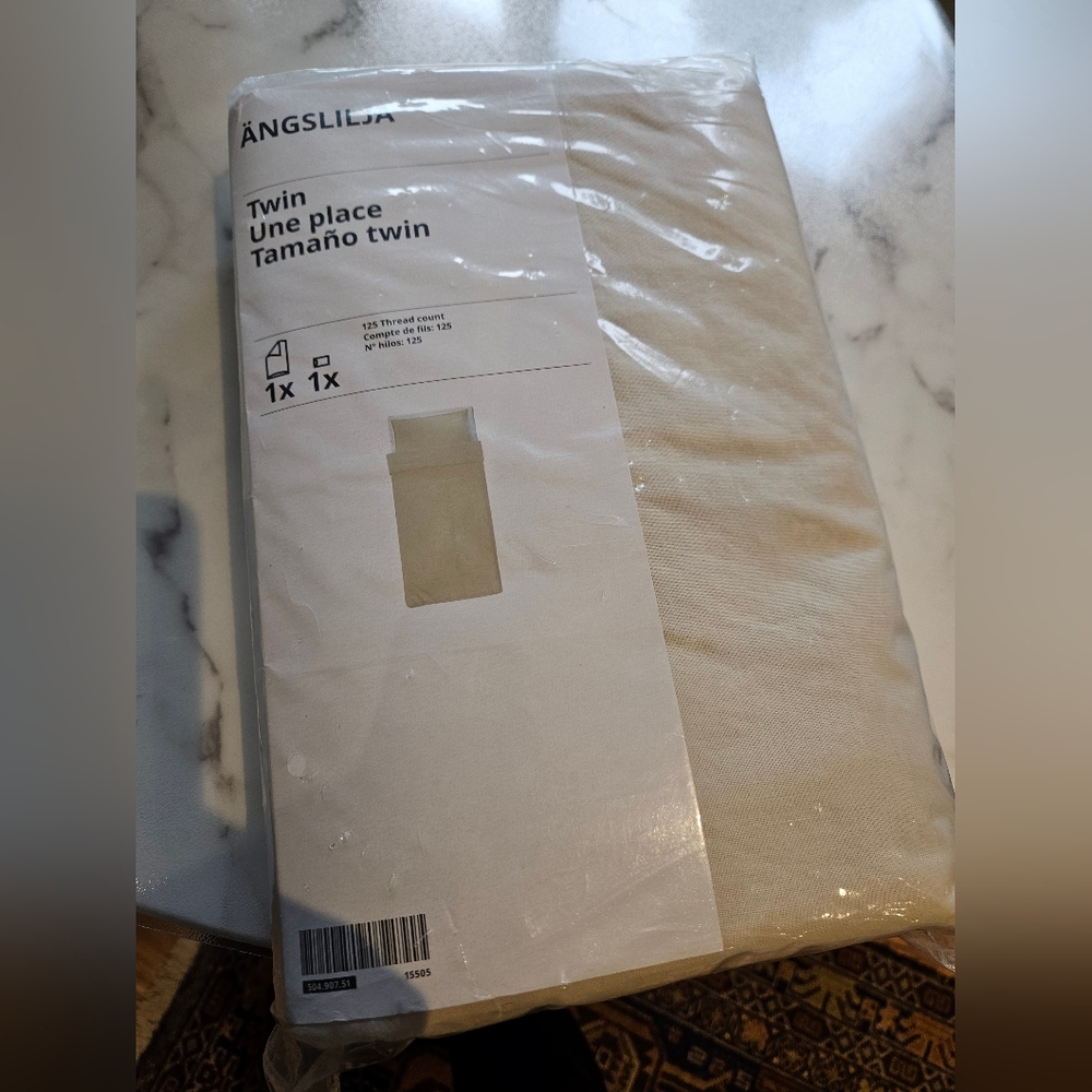 Twin Size Duvet  Set Ikea New